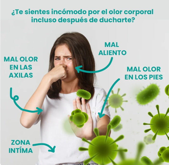 DEOS-C DESODORANTE INTERNO : ELIMINA TODOS LOS MALOS OLORES DE RAIZ