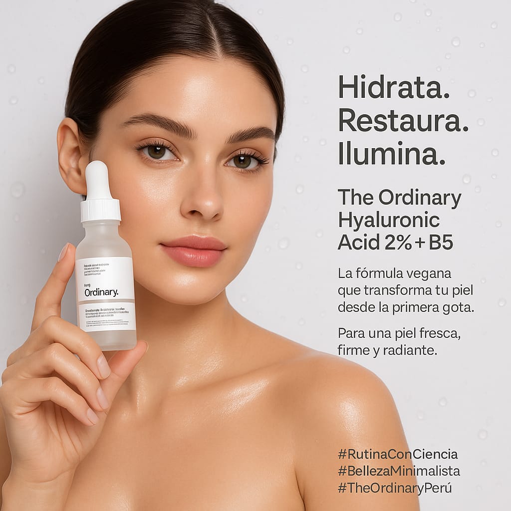 THE ORDINARY SUERO DE ACIDO HIALURONICO 2%. HIDRATANTE. NUTRITIVO IMPORTADO
