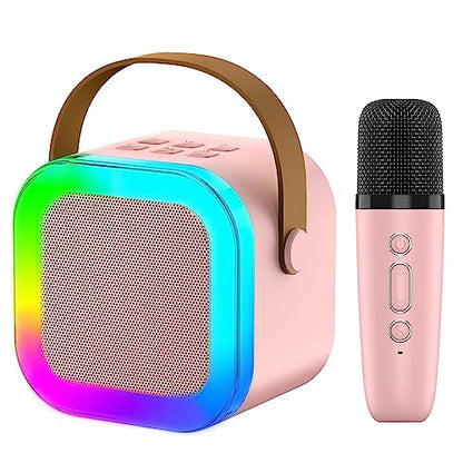 PARLANTE KARAOKE PORTATIL CON MICROFONO