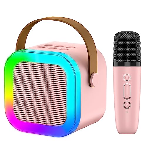 PARLANTE KARAOKE PORTATIL CON MICROFONO